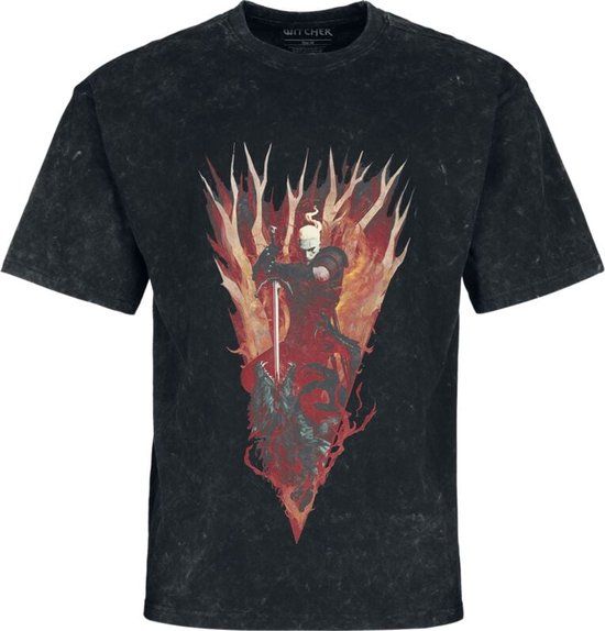 The Witcher The Beast Slayer Heren T-shirt - zwart - XL