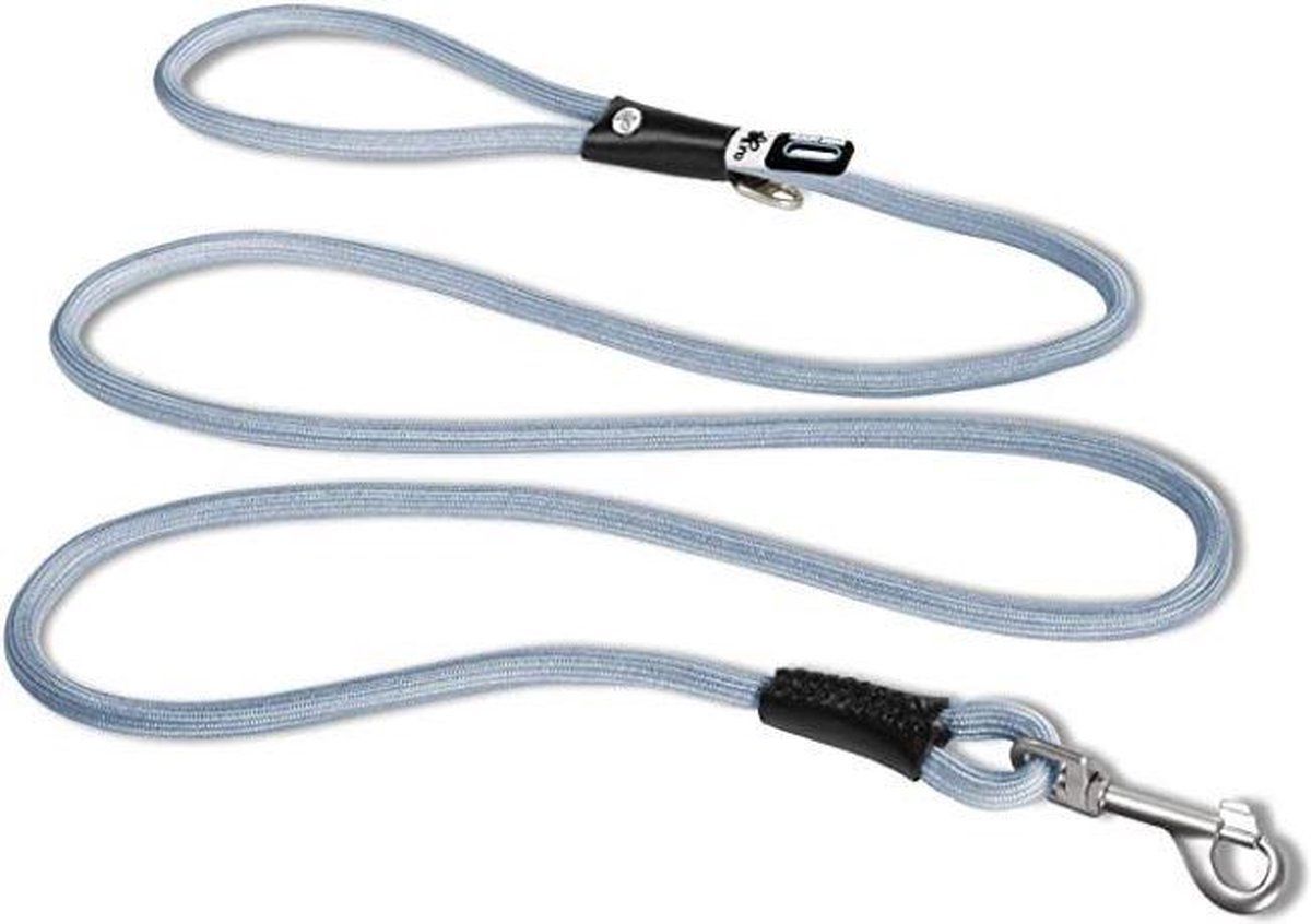 Curli Hondenlijn Stretch Comfort Leash - 1x180 Cm - Nylon - Lichtblauw