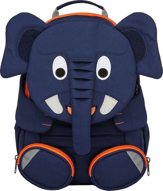 Affenzahn Large Friend Backpack Elephant - Blauw - 8L - Unisex - Kinderen
