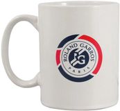 La Plume Dorée Mok Rolland Garos Wit Blauw Keramiek 450 ml