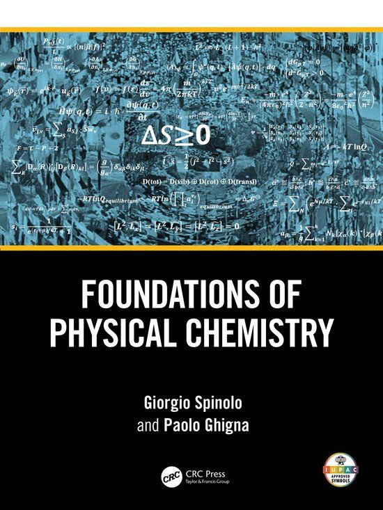 Foundations LOGOS EUROPE Foundations of Physical Chemistry Hardcover