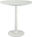 CLP Morristown Table d'appoint - Ronde - Bois - Antique/Blanc