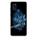 Beschermhoes Samsung Galaxy A21S Fee, blauw Beschermhoes