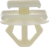 Sierlijstclips, Peugeot/PSA/Citroën Sierklemmen kasriem in zak voor voertuigen, 8,5 mm pons, 10 stuks, wit