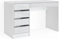 Vicco Kaptafel Sherry Wit Hoogglans 120 cm zonder spiegel