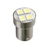24/28V Hyper-Led 24/28V Amber P21W BA15s 12-4 SMD x 3 chips Dubbele polariteit