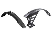 Zefal Pack Deflector FM60 / RS75 - Garde Boue VTT Avant et Arrière - Garde-Boue VTT 26" à 29" - 455 g - Fabriqués in Frankrijk