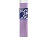 Haza Crepe papier platte vellen - 5x - lila - 250 x 50 cm