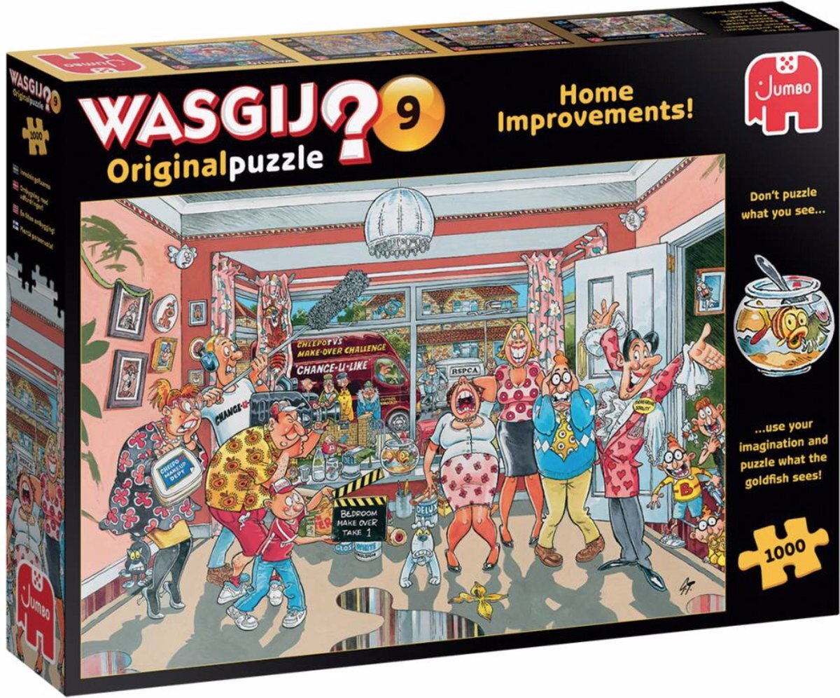 Jumbo Wasgij Original 9 - Home Improvements - legpuzzel 1000 stukjes