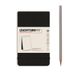 Leuchtturm AGENDABLACD schrijfblok & schrift A6 184 vel Zwart