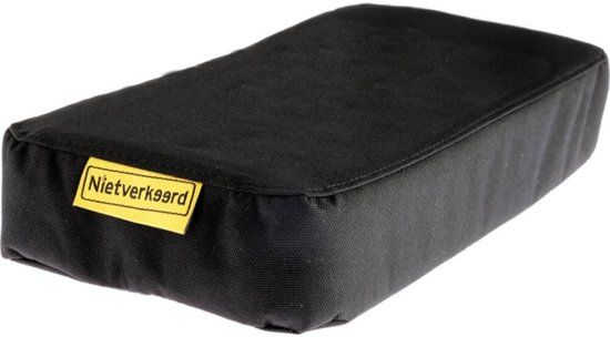 Nietverkeerd Bagagedragerkussen Dikke Pakkerd Zwart 32 Cm