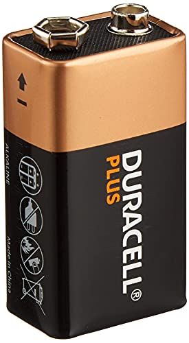 Duracell DUR105522 alkaline batterij "PLUS POWER", E-Block 9V, 2 stuks