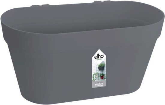 Elho Loft Urban Green Wall Pot Duo 28 - Antraciet