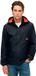 Superdry - Windbreakerjas met capuchon en logo - Heren - L - Eclipse Navy-Logo