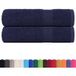 Frogn Essuie-mains Frogn 2 Pièces Bleu Marine 50x100 Cm 360 G/m²
