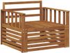 vidaXL Canapé d'extérieur Naturel