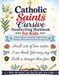 Catholic Saints Cursive Handwriting Workbook for Kids