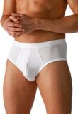 Mey Heren Herenslip Serie Noblesse Effen Katoen Wit Maat S