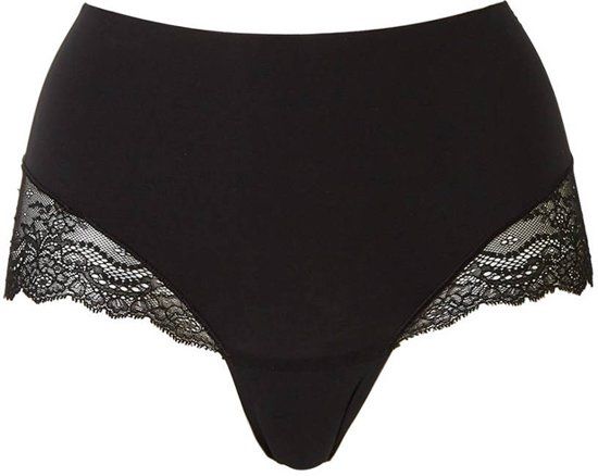 Spanx Undie-tectable Lace Hi-Hipster Zwart - L
