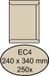 Quantore Envelop akte EC4 240x340 120gr creme kraft