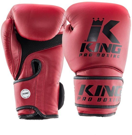 King (kick)bokshandschoenen KPB Star Mesh 3 Rood 12oz