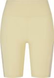 Urban Classics Color Block Korte cycle broek - S - Geel/Groen