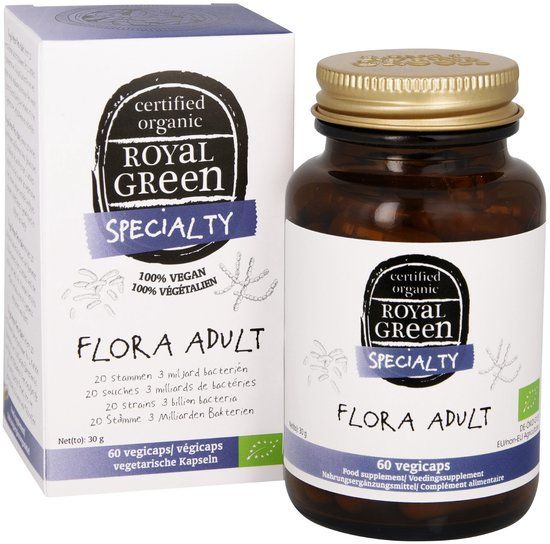 Royal Green Flora Adult BIO - 60 capsules