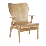 Artek Domus Lounge Chair Birch Natural Lacquered