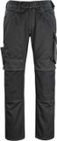 Mascot Unique Broek met kniezakken 12179-203 - zwart/donkerantraciet - C56
