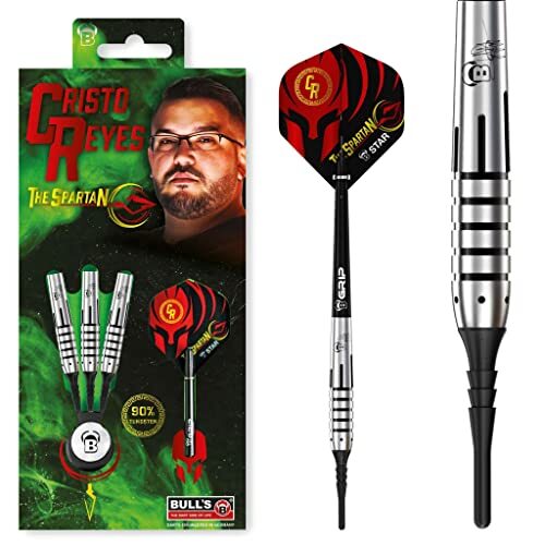 Bulls Cristo Reyes Dart, zilver, 18 g