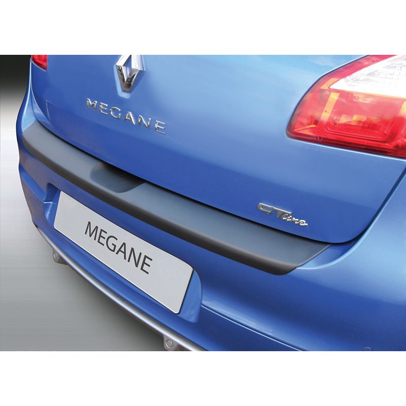 RGM ABS Achterbumper Beschermlijst Renault Megane III HB 5 Deurs 2008- Zwart