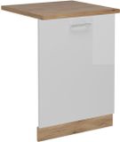 Vicco R-Line Vaatwasserfrontpaneel – 60 cm, WB Eik Wit Hoogglans