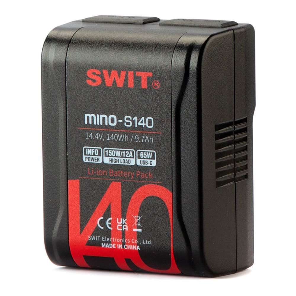 SWIT Mino-S140 Pocket 140Wh V-mount Battery with D-Tap and USB