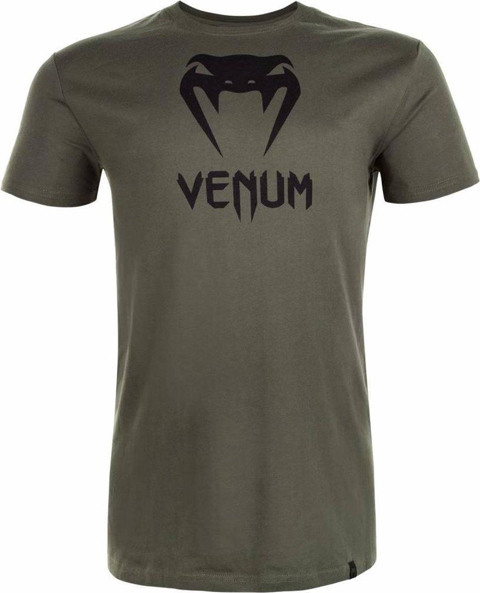 Venum Classic T-Shirt - Khaki - Maat XL