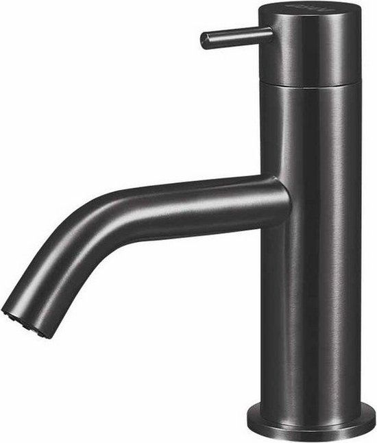 Qisani Flow Fonteinkraan Gun Metal Zwart 25625.04