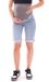 Short de maternité femme neuf 9 mois short de grossesse confortable pantalon court d'été 75347701 bleu/gris