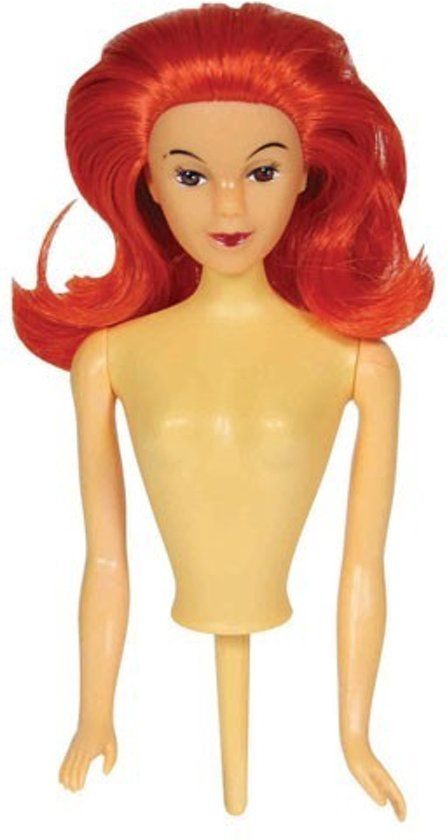 PME Doll Pick - Redhead - Roodharig pip popje met beweegbare armen - kunststof