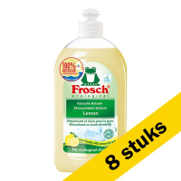 Frosch Aanbieding: Frosch afwasmiddel Lemon (8 flessen a 500 ml)