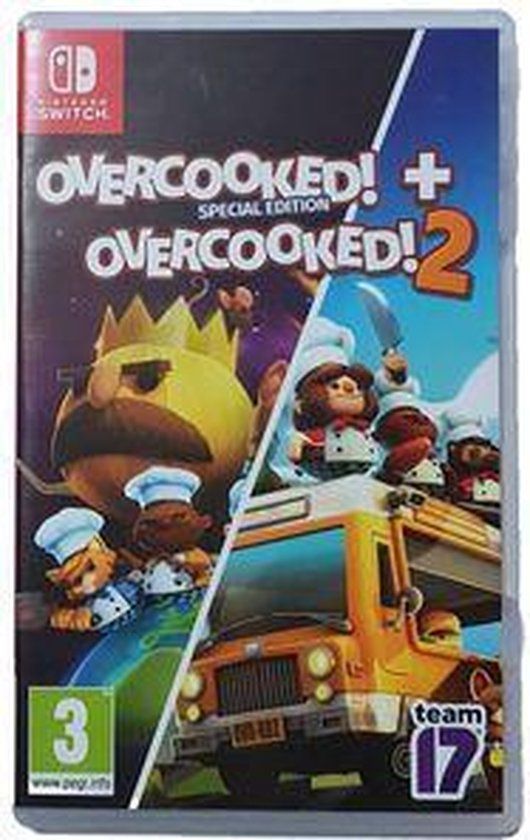 Team 17 Overcooked! Special Edition + Overcooked! 2 - Nintendo Switch