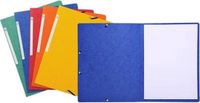 Exacompta 10 x Elastomappen - A4 - Rood - Karton 355gr