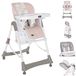 Lorelli GUSTO SATIN roze kinderstoel