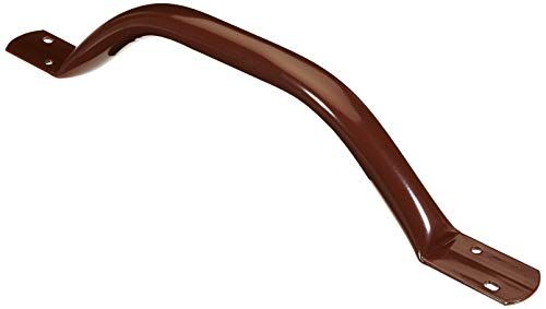 NRS Healthcare M83945 Platte Handgreep - 455 mm - Bruin