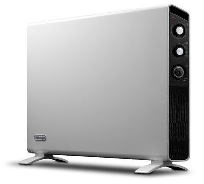 De'Longhi HCX3220FTS Elektrische Verwarming - 2000W - Zwart/Wit - Met Timer