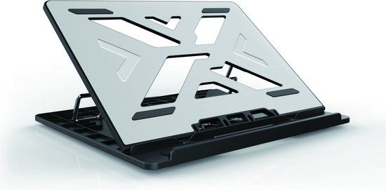 Conceptronic THANA ERGO S Laptop Cooling Stand - Grey - Up to 15.6"