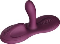 Zalo Flora - Vibrator-kussen - Hands-free Vibrator - Met Warmtefunctie - Amethyst Paars