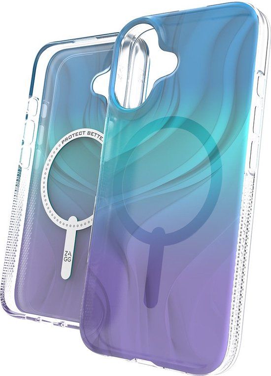 ZAGG Milan Snap Mag iPhone 16 Hoesje - deep aurora