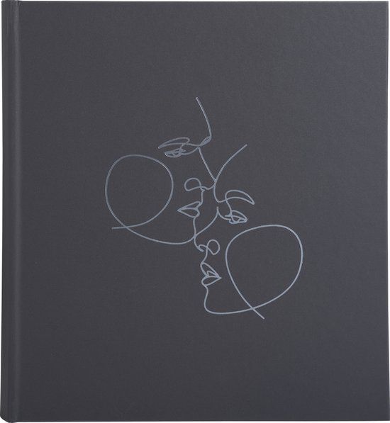 Exacompta 16078E Album livre 60p noir