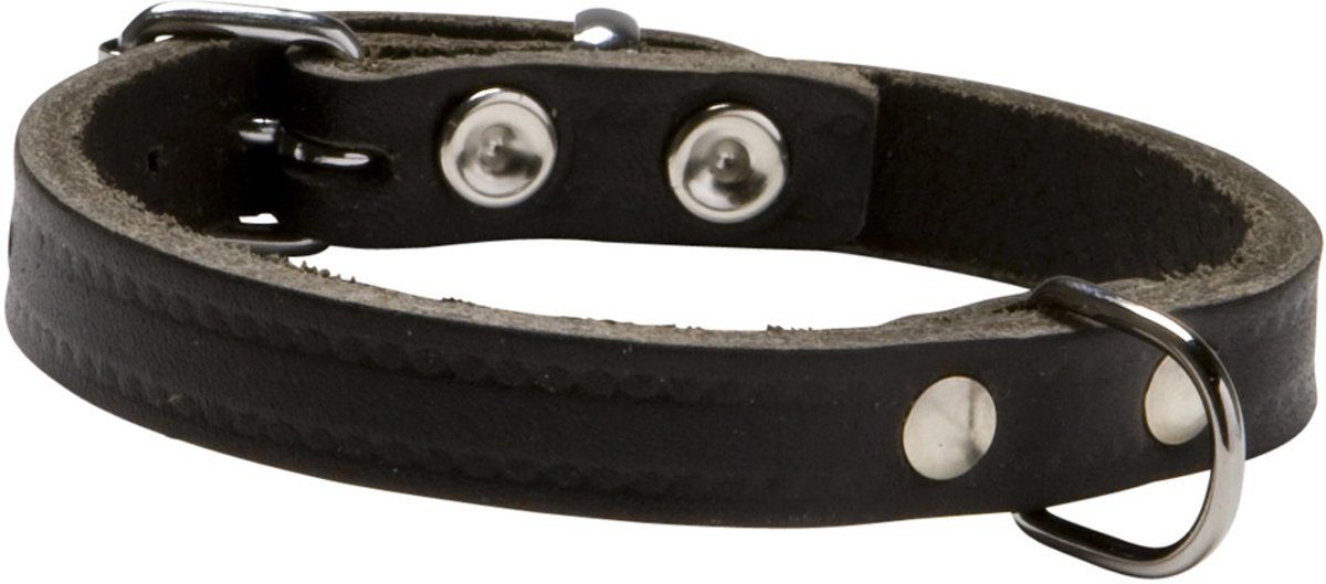 Adori Halsband Softleder - 30 x 1,2 cm - XXS - Bruin