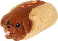 Squishable Dachshund Hot Dog - 38cm
