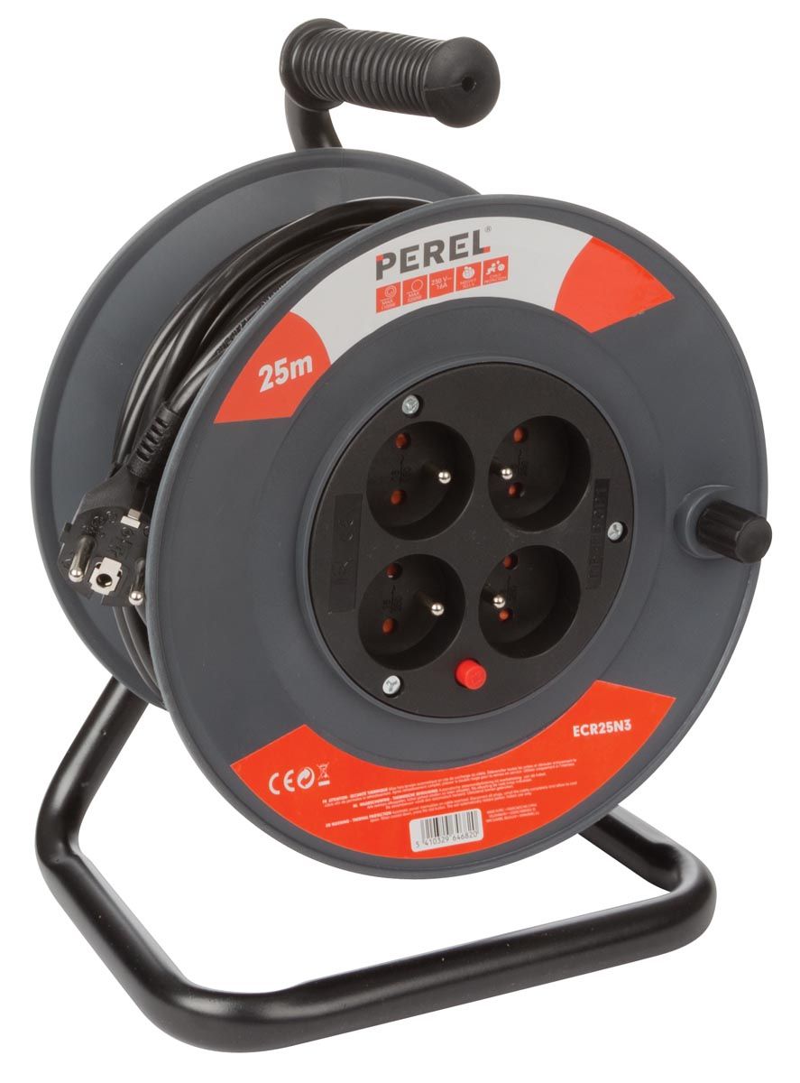 Perel kabelhaspel 3 G 1